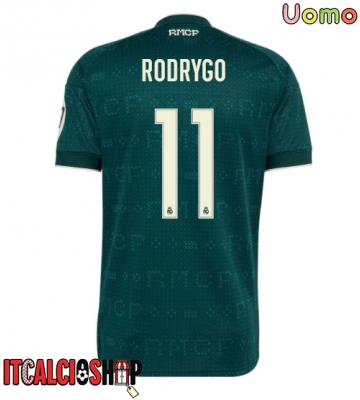 Real Madrid Rodrygo Goes #11 Seconda Maglia 2026-27 Manica Corta